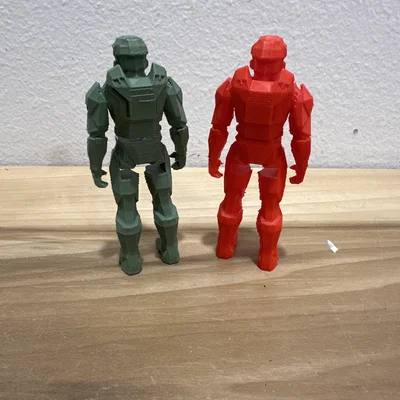 Mô hình Master Chief Halo Action Figure chuẩn phong cách Kenner