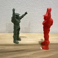 Mô hình Master Chief Halo Action Figure chuẩn phong cách Kenner - Thumbnail 3