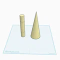 Bộ dụng cụ cuốn bánh ốc quế (Waffle Cone Roller) tiện lợi, chắc chắn - Thumbnail 1
