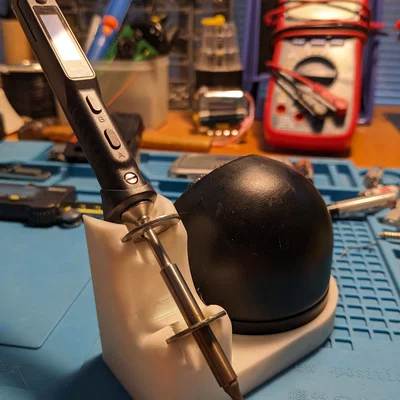 Đế gác mỏ hàn TS-101 (TS-101 Soldering Iron Stand) in 3D