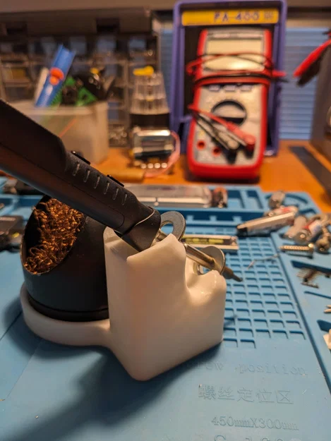 Đế gác mỏ hàn TS-101 (TS-101 Soldering Iron Stand) in 3D - Image 2