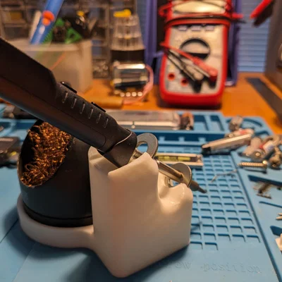 Đế gác mỏ hàn TS-101 (TS-101 Soldering Iron Stand) in 3D
