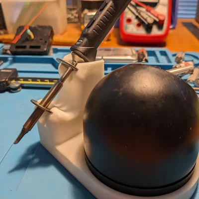 Đế gác mỏ hàn TS-101 (TS-101 Soldering Iron Stand) in 3D