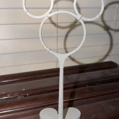 Mô hình cột điện Mickey Pylon Florida trang trí độc đáo