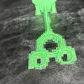 Mô hình cột điện Mickey Pylon Florida trang trí độc đáo - Thumbnail 3