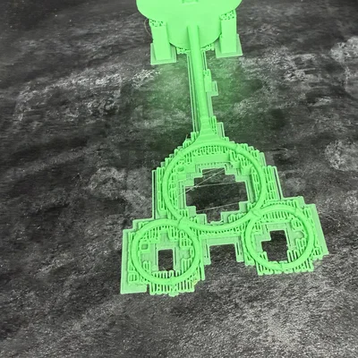Mô hình cột điện Mickey Pylon Florida trang trí độc đáo