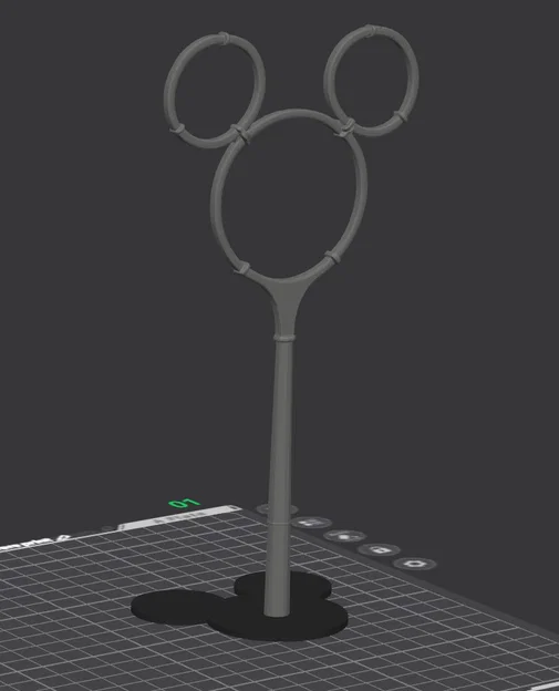 Mô hình cột điện Mickey Pylon Florida trang trí độc đáo - Image 4