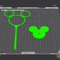 Mô hình cột điện Mickey Pylon Florida trang trí độc đáo - Thumbnail 5