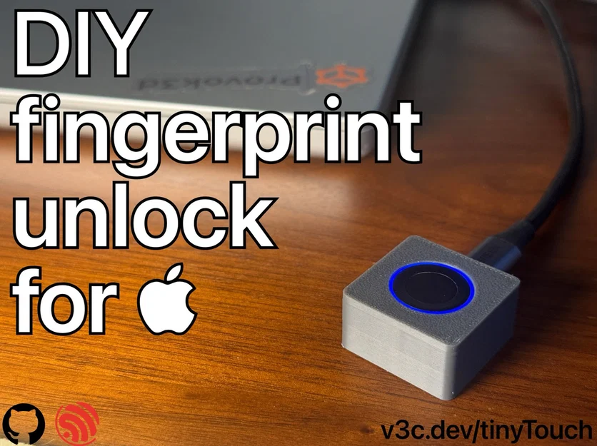 TinyTouch: Tự chế thiết bị mở khóa vân tay cho Mac bằng in 3D - Image 1