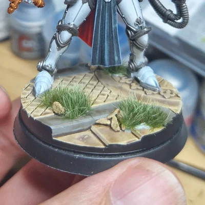 Đế Mô Hình Wargaming Họa Tiết Fleur-de-Lis Cityscape