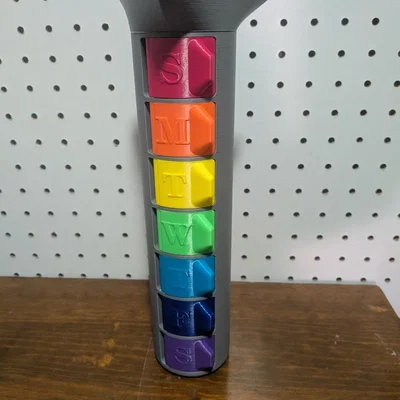 Hộp đựng thuốc 7 ngày 3 lần - Pill Bottle 7x3