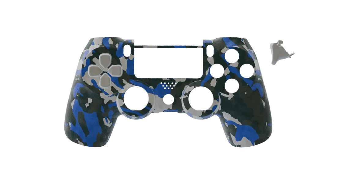 File scan 3D một phần tay cầm PS4 DualShock 4 (Thân chính, nút L2 và D-pad) - Image 2