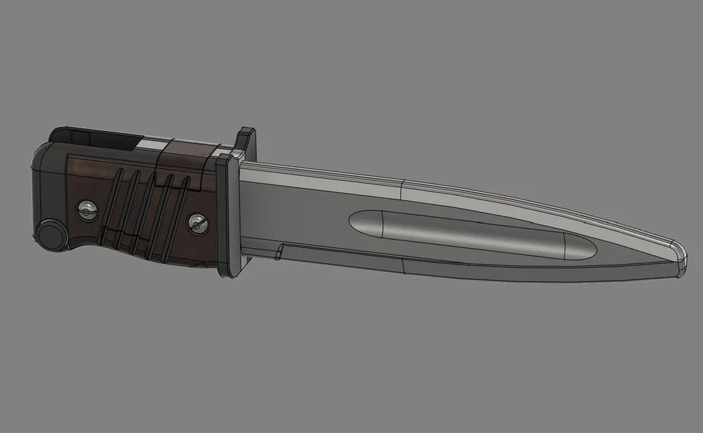 Lưỡi lê cải tiến cho súng Nerf Diamond Dog Kar98 - Image 4