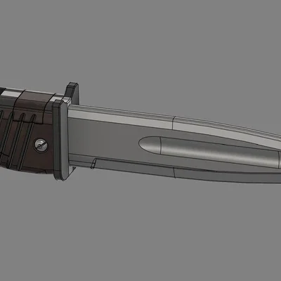 Lưỡi lê cải tiến cho súng Nerf Diamond Dog Kar98