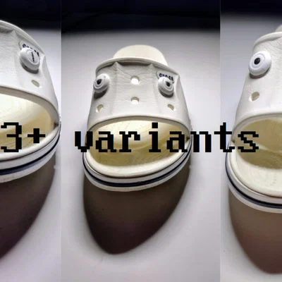 Bộ sưu tập charm mắt gắn dép Clog