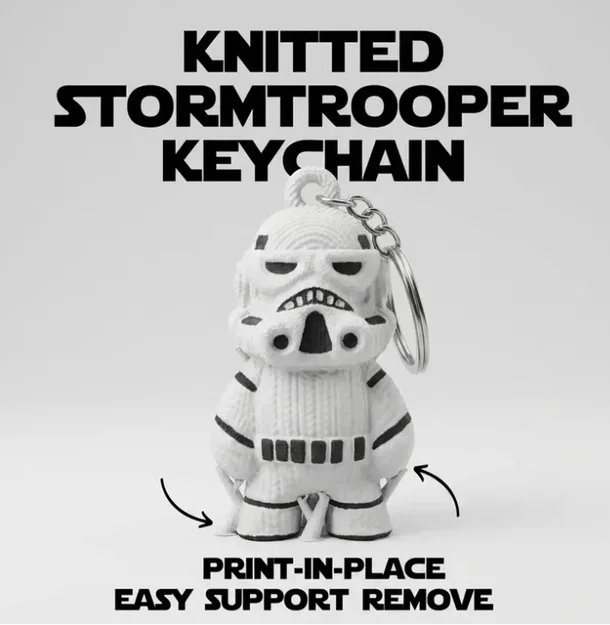 Mô hình Stormtrooper Len Đan (Kèm tùy chọn móc khóa) - Image 1