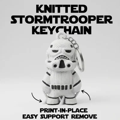 Mô hình Stormtrooper Len Đan (Kèm tùy chọn móc khóa)