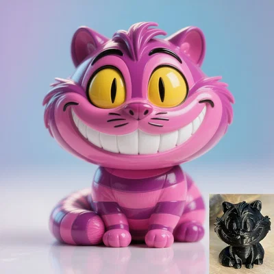 Mô hình Chibi Cheshire Cat siêu đáng yêu
