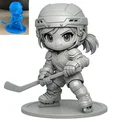 Mô hình Chibi Cầu thủ Khúc côn cầu số 2 - Thumbnail 1