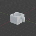 Giá treo dụng cụ thông vòi phun Creality Clog Poke trên bảng SKADIS - Thumbnail 2