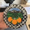 Mô hình logo 3D Bite Me Bambi - Trang trí ban nhạc Orange County SKA - Thumbnail 7