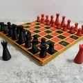 Bàn cờ vua gấp gọn di động - Thiết kế thông minh cho người đam mê - Thumbnail 4