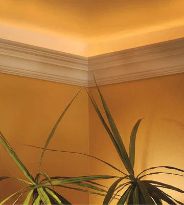 Phào chỉ trần nhà Crown Molding tích hợp khe gắn đèn LED trang trí - Image 2