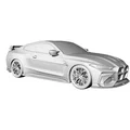 Mô hình 3D xe thể thao BMW M4 G82 sắc nét cho anh em mê xe - Thumbnail 1