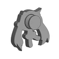 Charm Hatsune Miku - Dành cho dép Crocs (In đa màu với Single Extruder) - Thumbnail 4