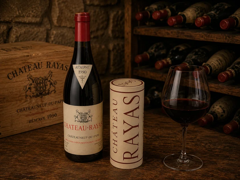 Nút bần Château Rayas 1990 (Châteauneuf-du-Pape) - Image 1