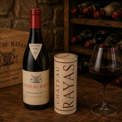 Nút bần Château Rayas 1990 (Châteauneuf-du-Pape)
