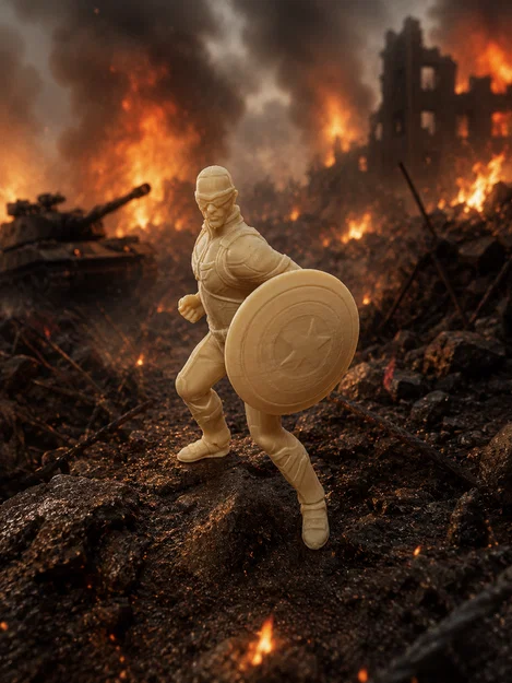 Mô hình Captain America (Brave New World) - Image 1