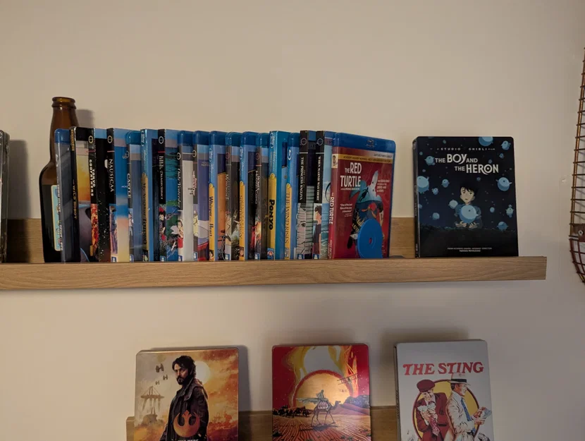 Chặn sách nghiêng cho kệ Ikea Mosslanda (đựng đĩa Blu-ray) - Image 6