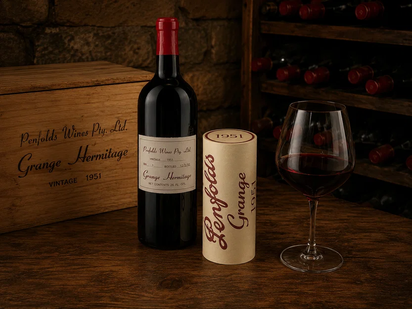 Bouchon (Nắp chai) Penfolds Grange 1951 (Úc) - Image 1