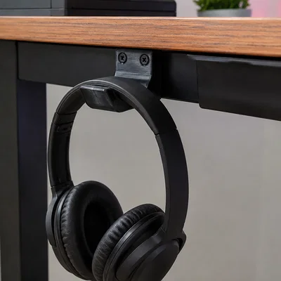 Móc treo tai nghe gắn bàn: Phụ kiện 3D hữu ích cho góc làm việc