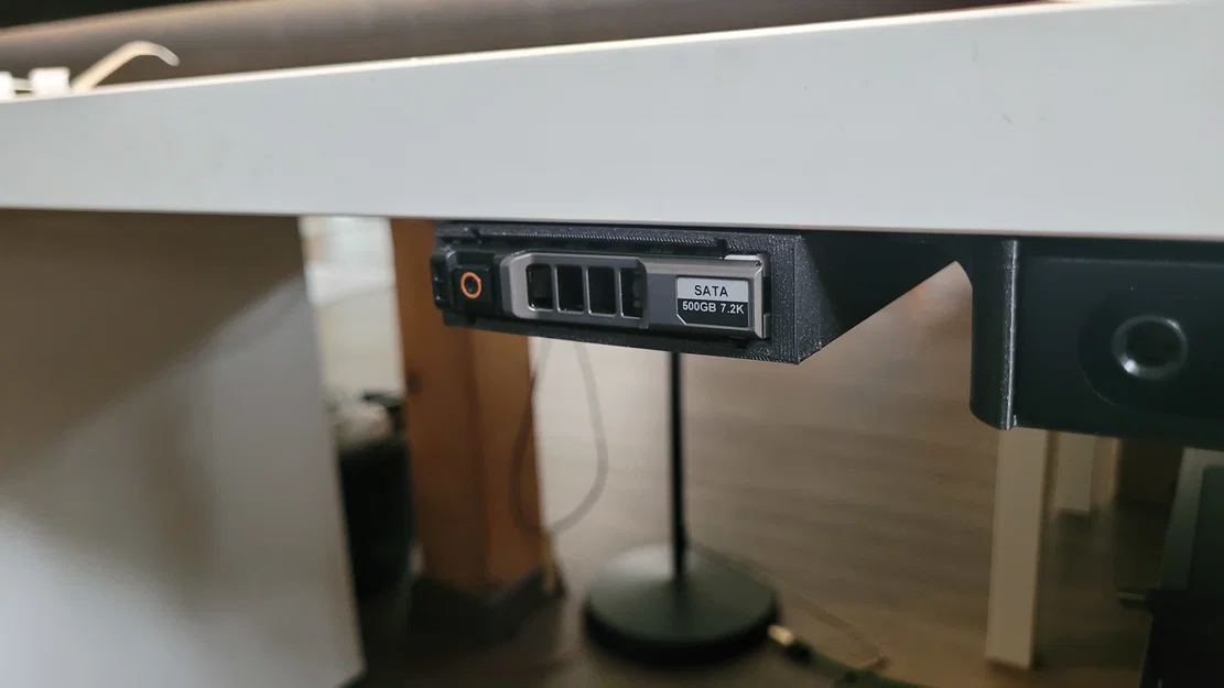 Khay Ngăn Kéo Gắn Dưới Bàn Cho Caddy HDD Dell 2.5 inch - Image 2