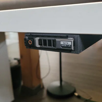 Khay Ngăn Kéo Gắn Dưới Bàn Cho Caddy HDD Dell 2.5 inch