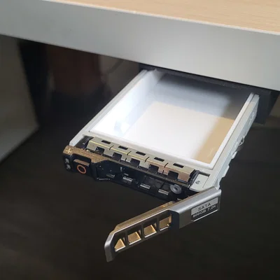 Khay Ngăn Kéo Gắn Dưới Bàn Cho Caddy HDD Dell 2.5 inch