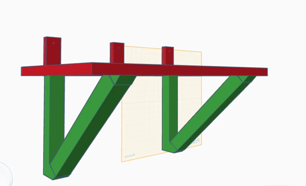 Thiết kế kệ treo tường thông minh (Polička) in 3D đơn giản - Image 1