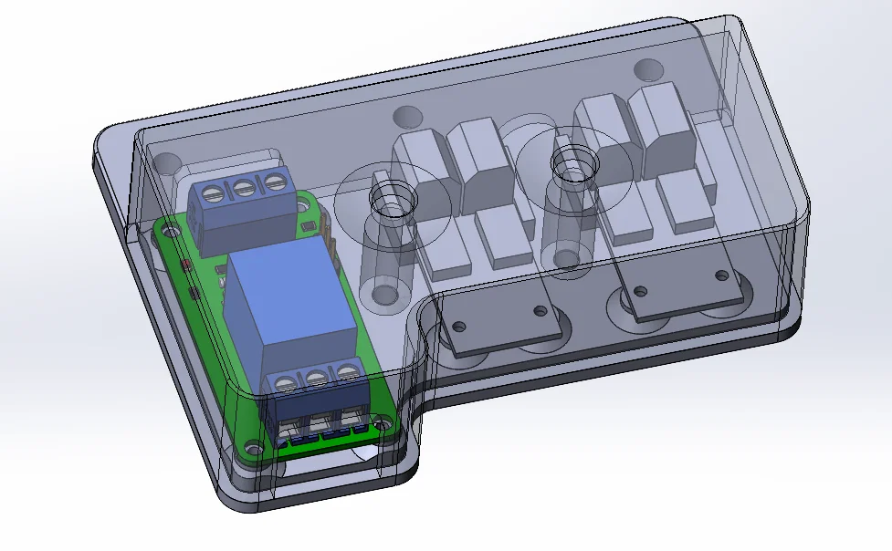 Vỏ hộp đựng hai mosfet và một relay - Image 3