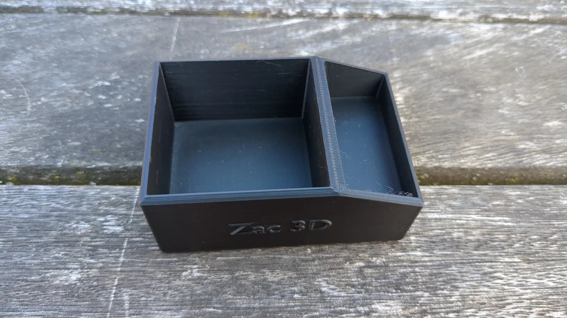 Hộp đựng đồ đa năng hai ngăn nhỏ gọn in 3D - Image 5