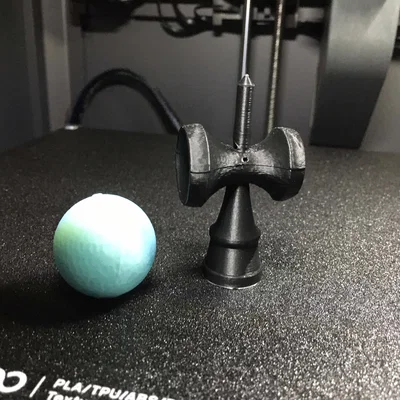 Mô hình Kendama mini trang trí - Phụ kiện móc khóa độc đáo