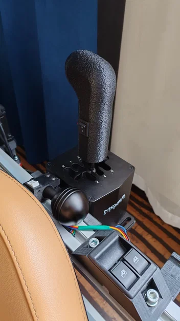 Tay nắm cần số in 3D cho Moza Shifter (Hỗ trợ ETS2) - Image 2