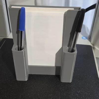 Khay Đựng Giấy Note và Bút Viết Để Bàn Tiện Lợi (In 3D)