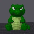 Grumpy Crocodile – Bộ sưu tập Động vật Cáu kỉnh - Thumbnail 2