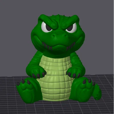 Grumpy Crocodile – Bộ sưu tập Động vật Cáu kỉnh