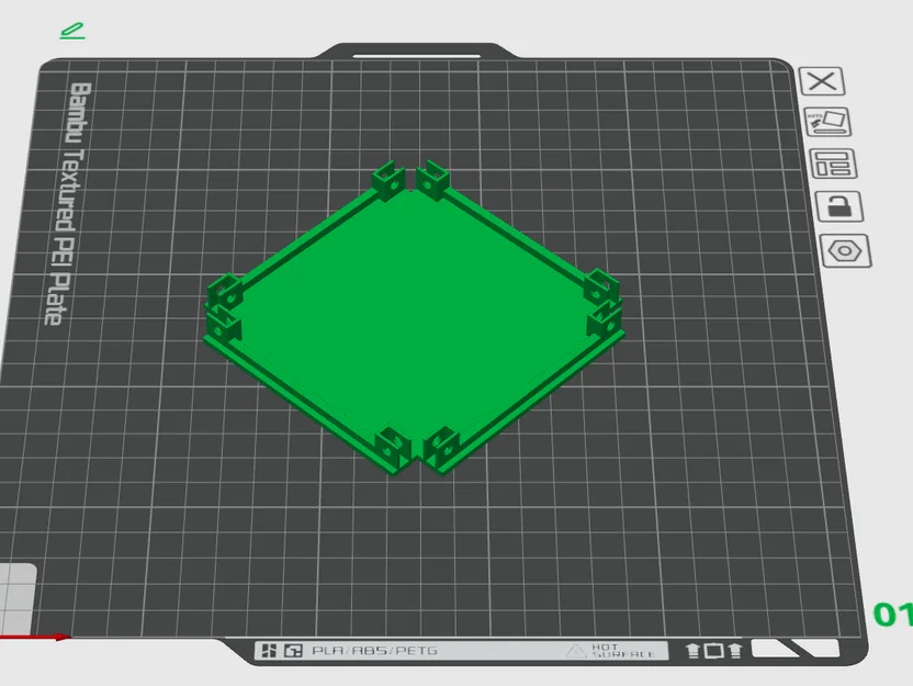 Tấm đế 3D cho dự án vệ tinh mô hình KitSat - Image 1