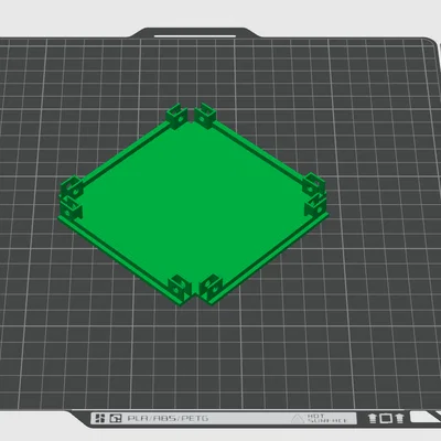 Tấm đế 3D cho dự án vệ tinh mô hình KitSat