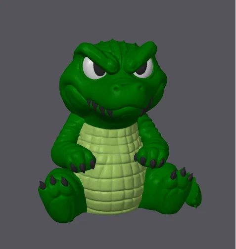 Grumpy Crocodile – Bộ sưu tập Động vật Cáu kỉnh - Image 3