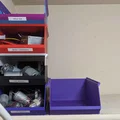 Khay nhựa 3D cỡ lớn xếp chồng lưu trữ linh kiện DIY - Thumbnail 2